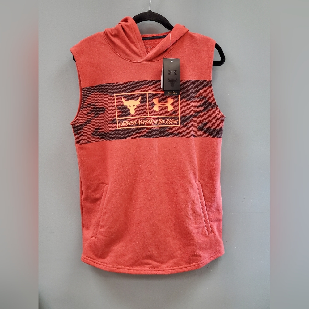 Boys' Project Rock Rival Terry Sleeveless